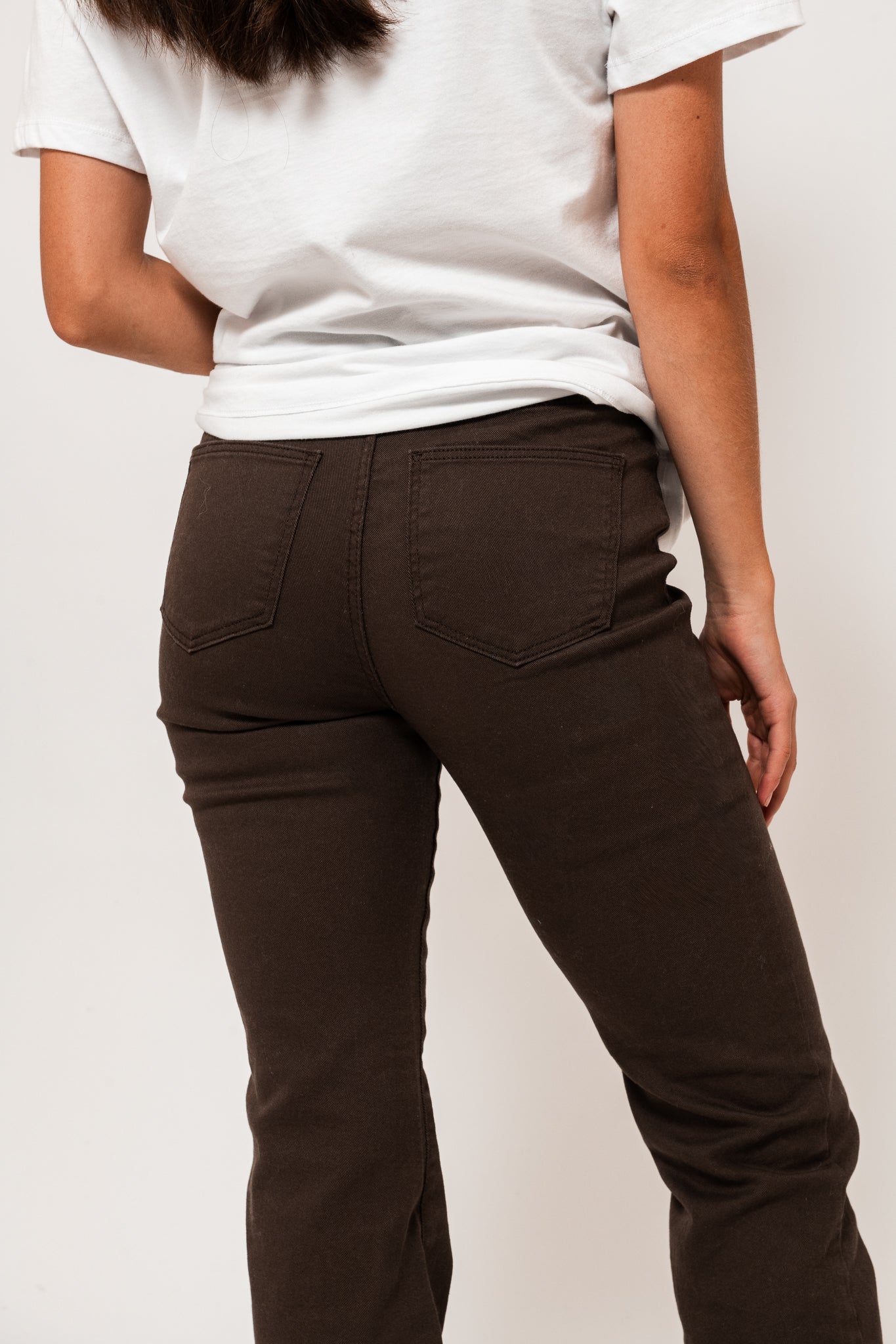 NMSALLIE Jeans - Chocolate Brown